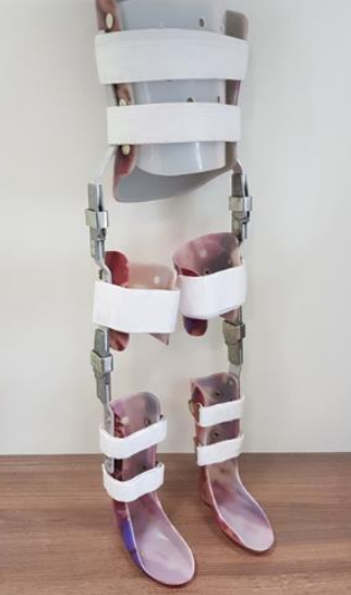 Аппарат на нижние конечночности и туловище/ортез  АН8-55Ц68